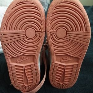 Rose gold  youth Nikes